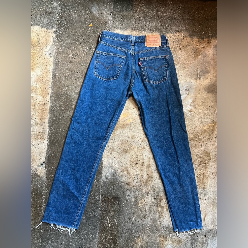 Vintage Levi's 501 Straight Leg Jeans